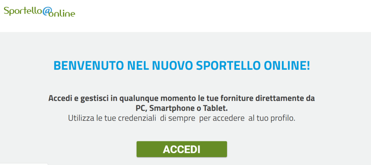 Sportello Clienti Linea Più